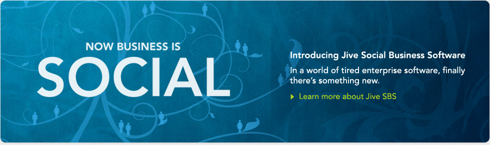 Now business is social.