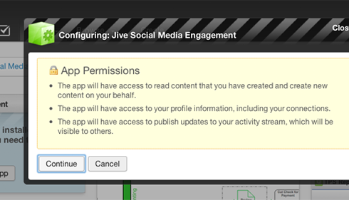 Social apps. Enterprise controls.