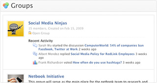 Create your own social networks on the fly