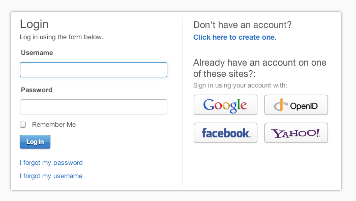 SSO login